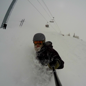 Joel Snowboarding