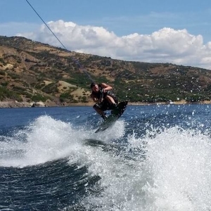 Joel Wakeboarding